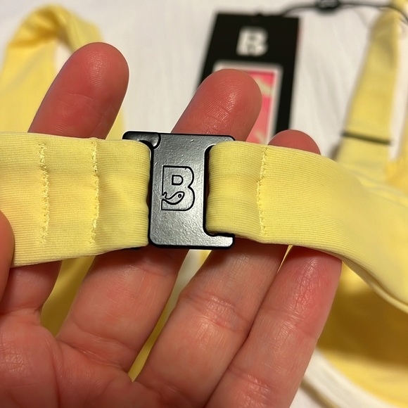 NWT Blackbough Lucy Bikini Swim Top Pale Yellow Size XL - Picture 3 of 8